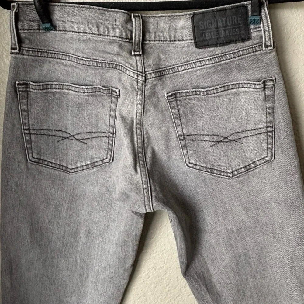 Levi's Men's Gray Slim‎ Signature Levi Strauss 29x30
